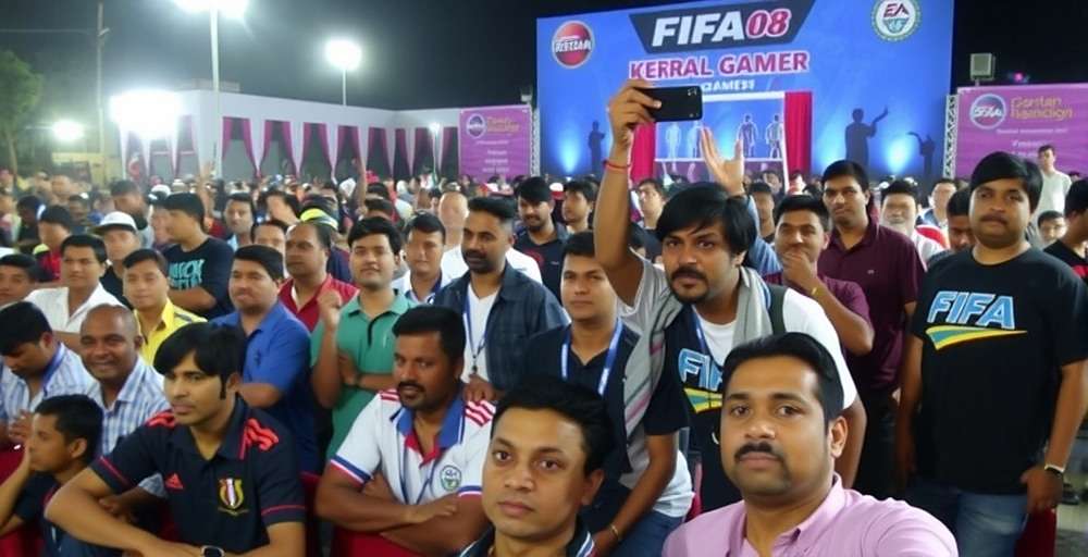 Gokulam Gaming Cup Large crowd at the Gokulam Gaming Cup tournament in Malappuram