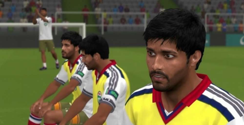 Gaming Tournament in Kerala Indian gamers competing in a FIFA 08: Gokulam Kerala Career tournament in Kochi